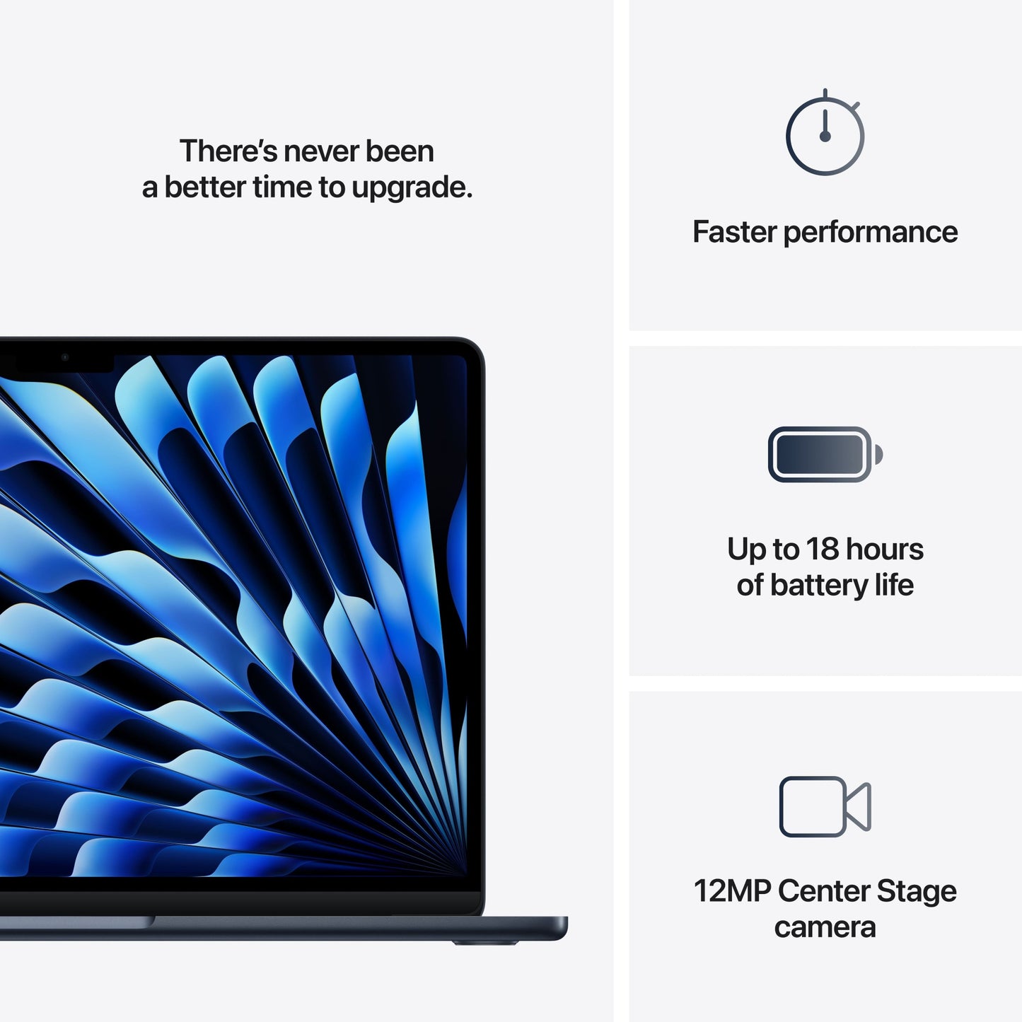 MacBook Air M5 13” 16GB RAM + 512GB ( Teclado Ingles ) - Midnight 2026