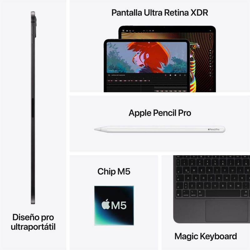 iPad Pro 11″ M5 256Gb Wi-Fi (2025) - Space Black